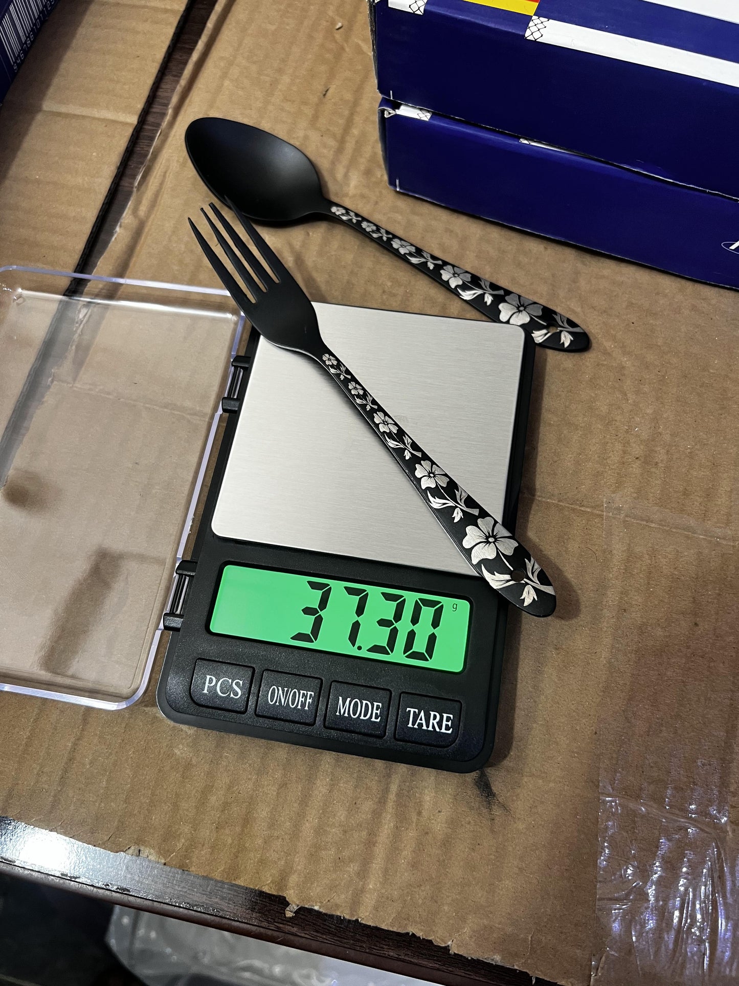 Lot Imported 52pcs Matte Black Spoon Set