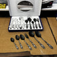 Lot Imported 52pcs Matte Black Spoon Set