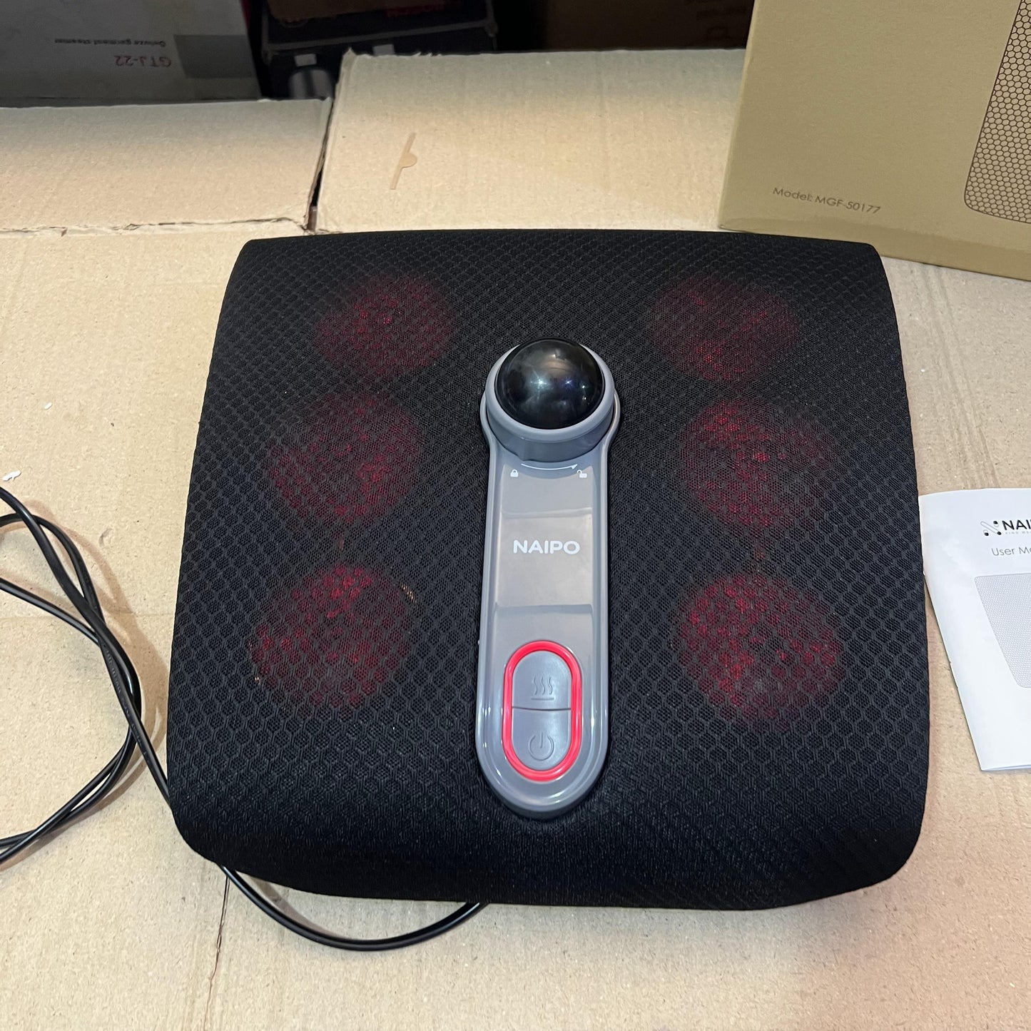 Lot Imported NAIPO Foot Massager wit Kneading & Heat
