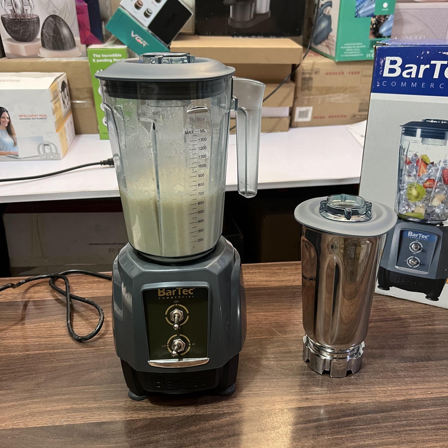 Lot Imported Bartec Double Container Blender