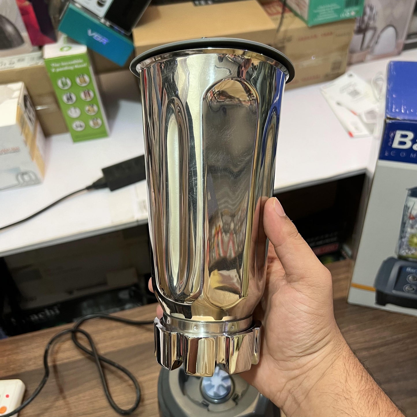Lot Imported Bartec Double Container Blender