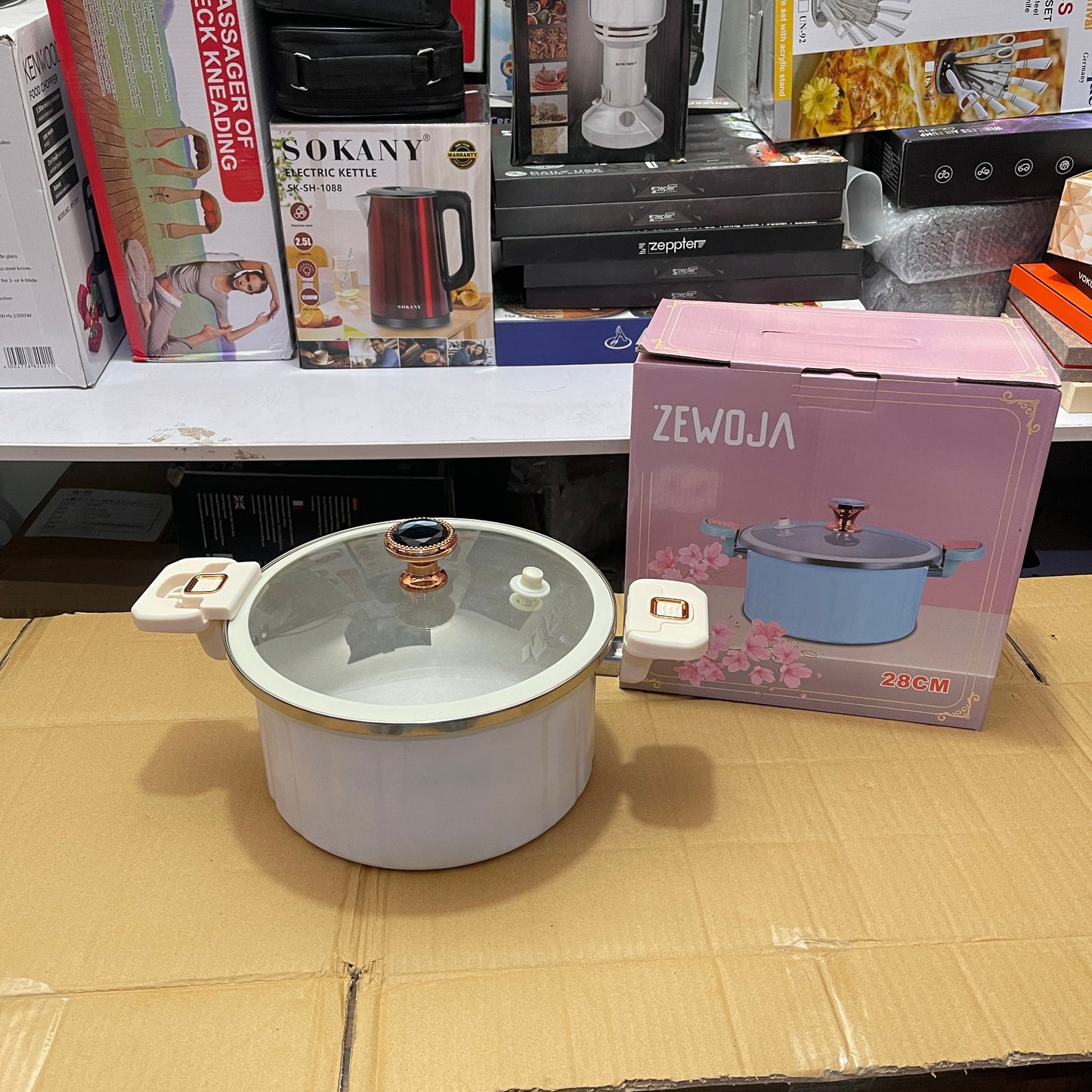 Lot Imported Zewoja 10L Micro Pressure Cooker