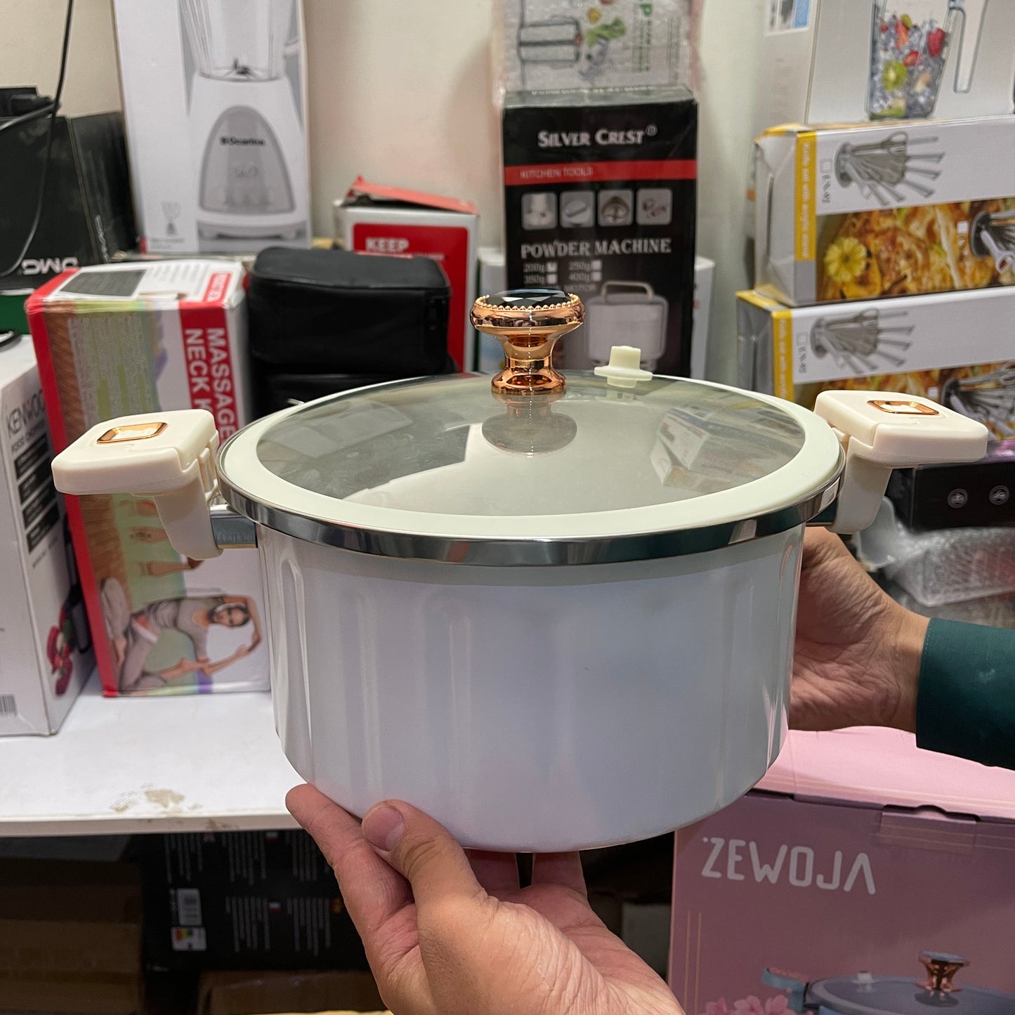 Lot Imported Zewoja 10L Micro Pressure Cooker