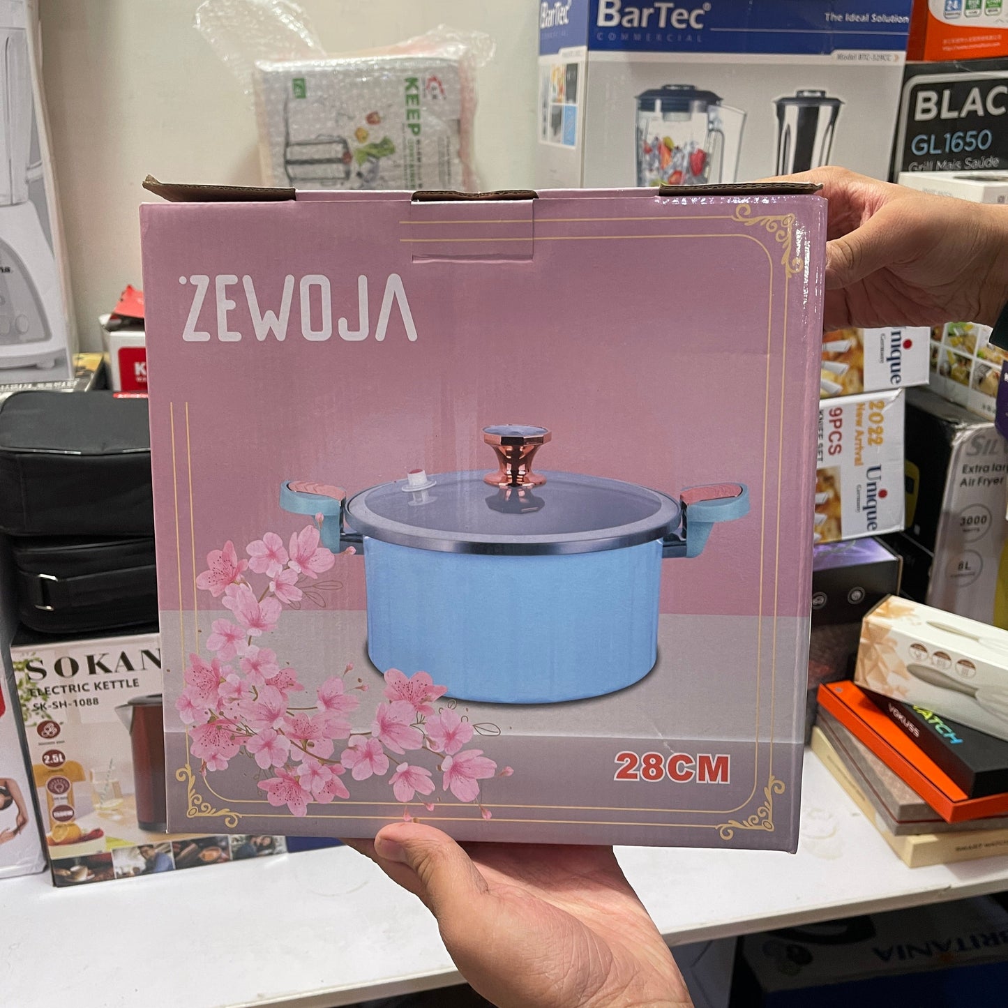 Lot Imported Zewoja 10L Micro Pressure Cooker