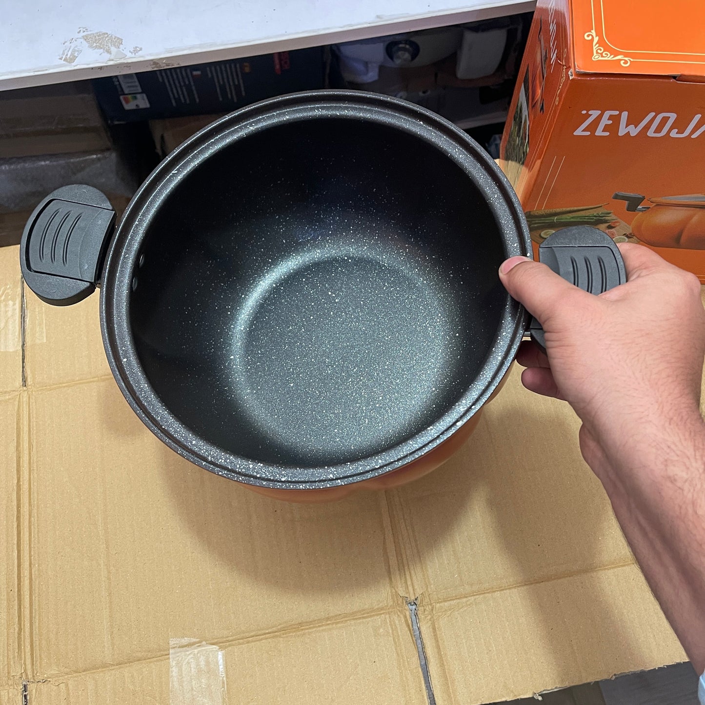 Lot Imported Pumpkin 10L Micro Pressure Cooker
