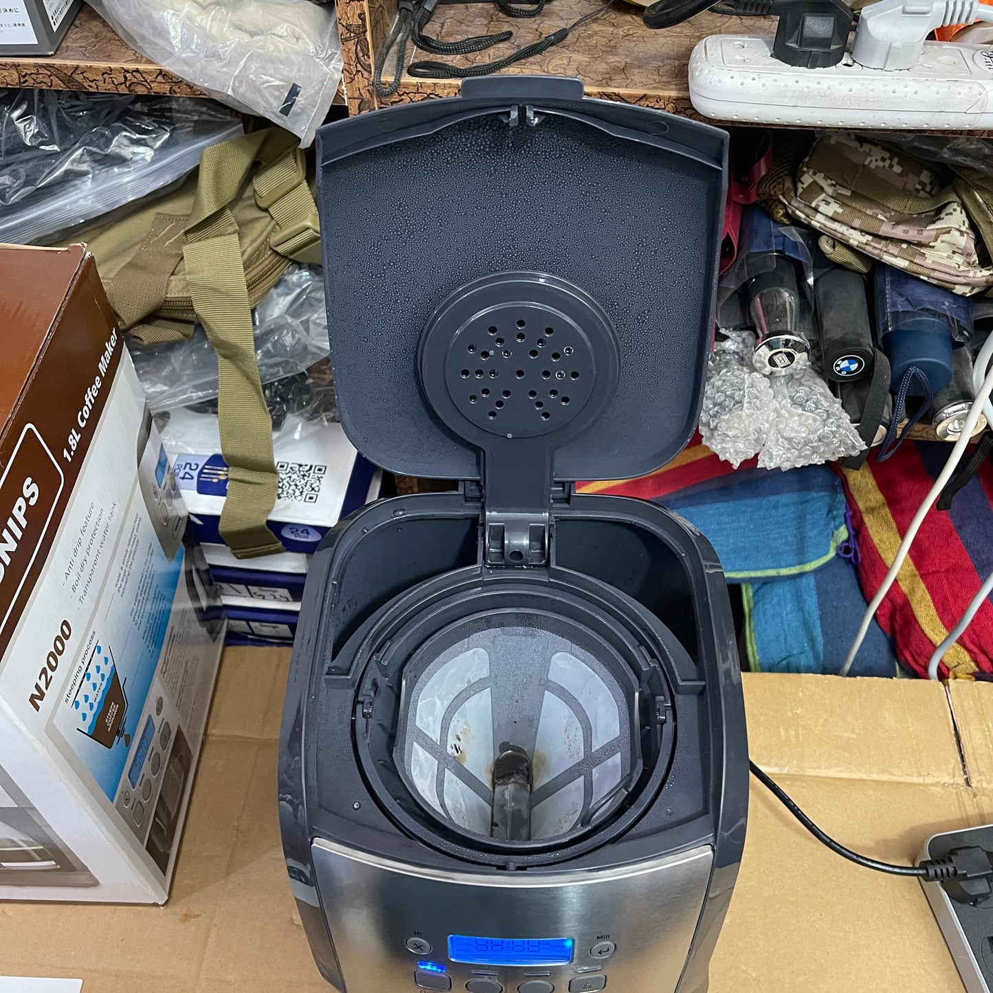 Lot Imported SNIPS 1.8L Coffee Maker – Fresh Coffee Every Time