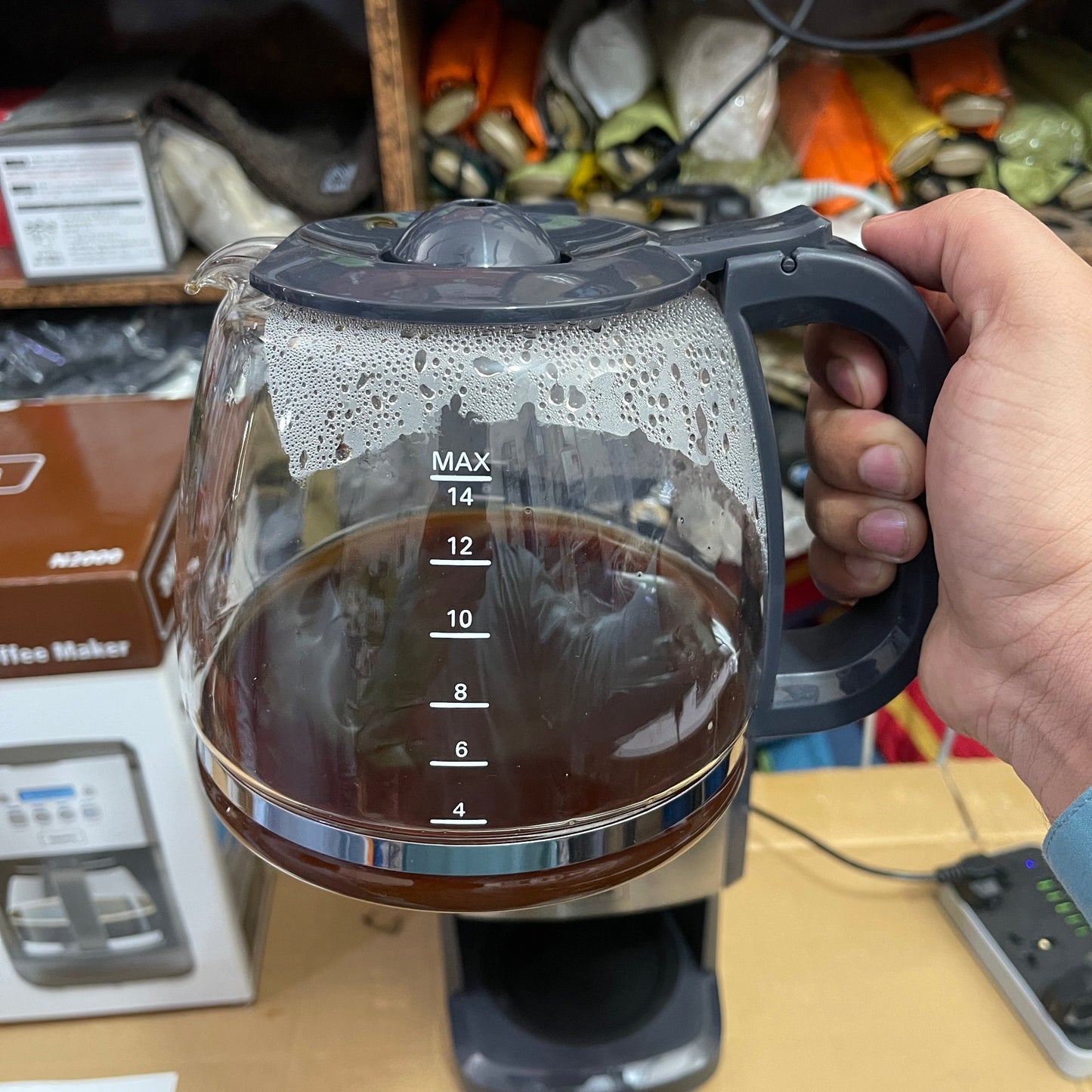 Lot Imported SNIPS 1.8L Coffee Maker – Fresh Coffee Every Time