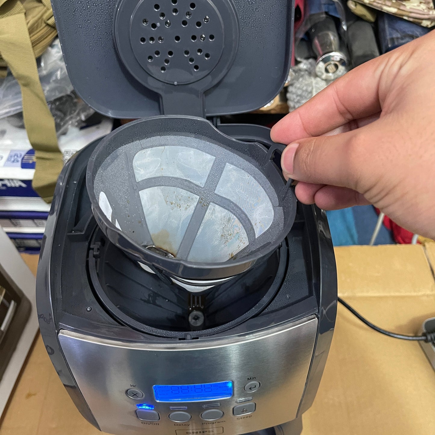 Lot Imported SNIPS 1.8L Coffee Maker – Fresh Coffee Every Time