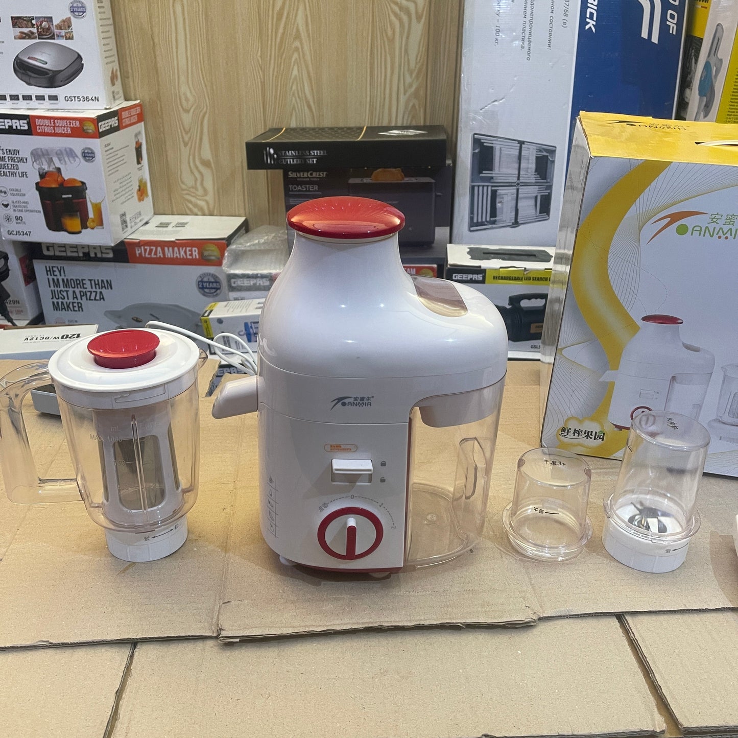 Lot Imported Anmir 3-in-1 Juicer & Blender