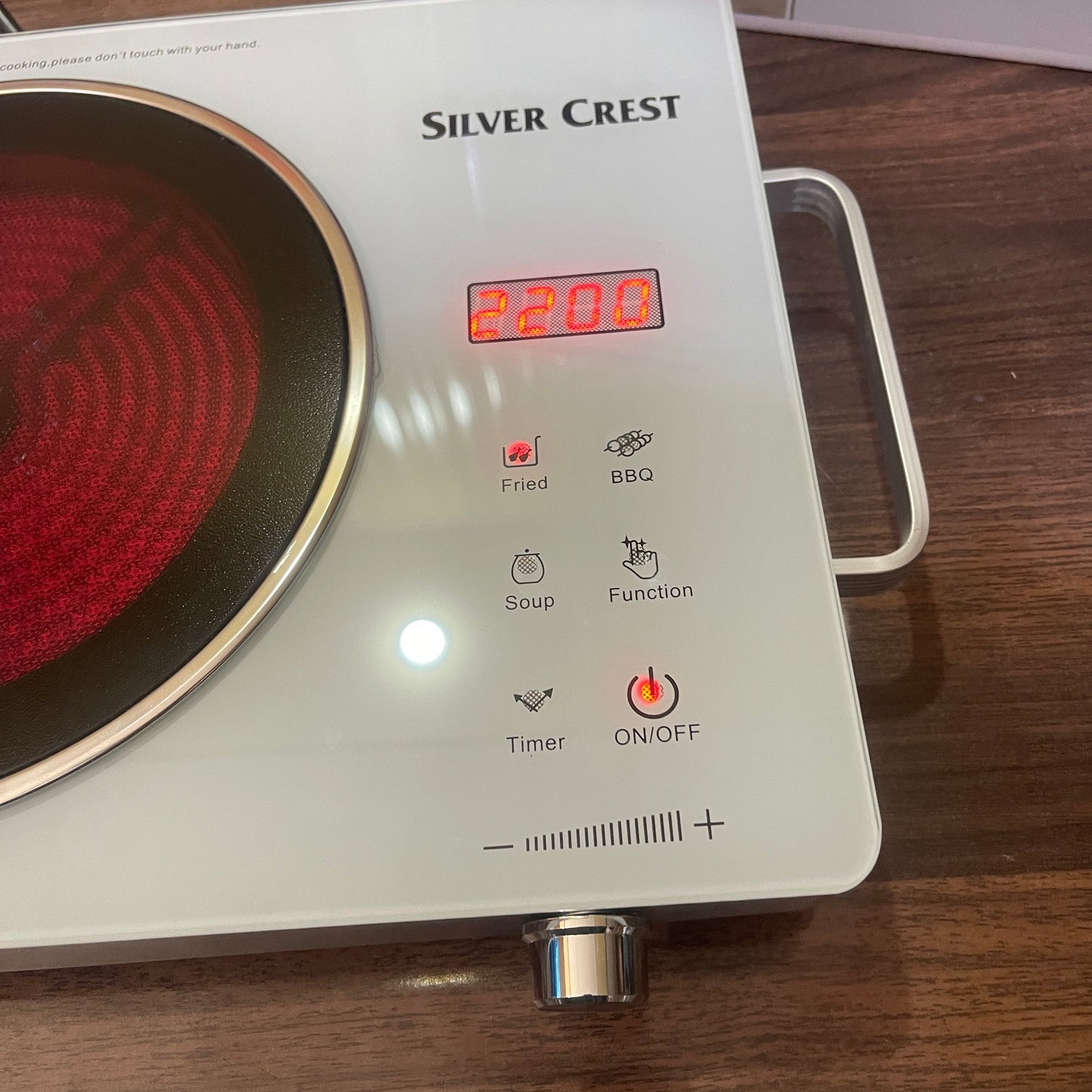 German Lot Imported Silver Crest Infrared Cooker SSG-1212