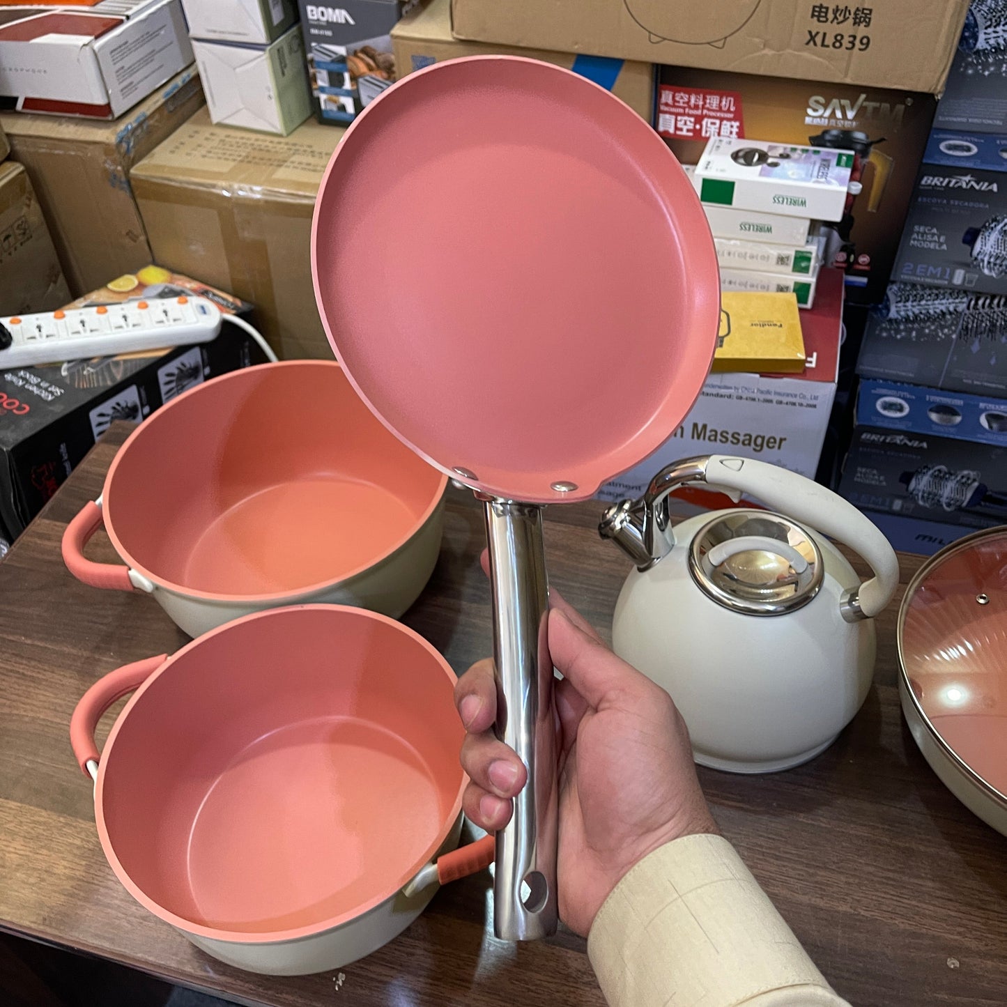 German Lot Imported Uakeen 5-in-1 Cookware Set