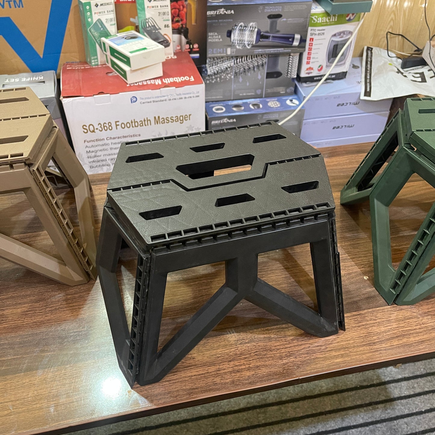 Lot Imported Folding Stool