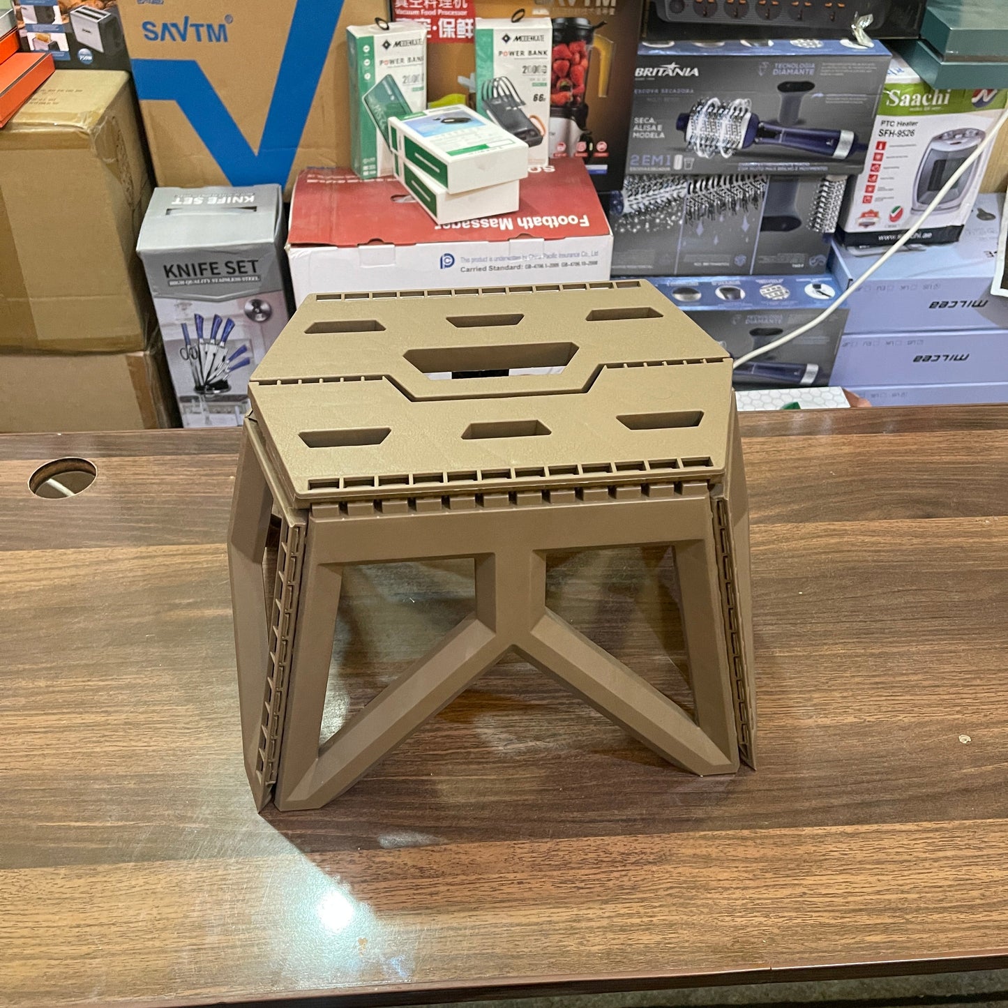 Lot Imported Folding Stool