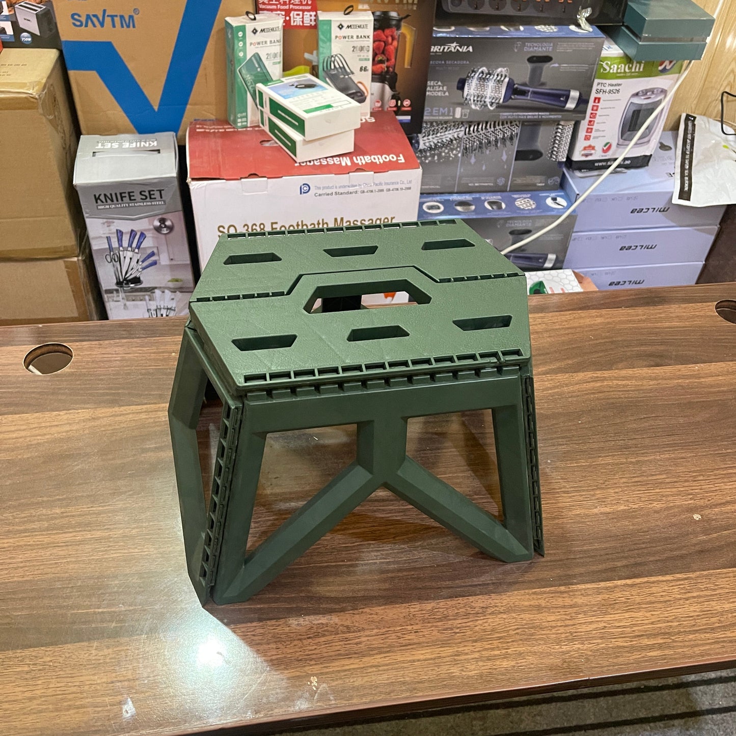 Lot Imported Folding Stool