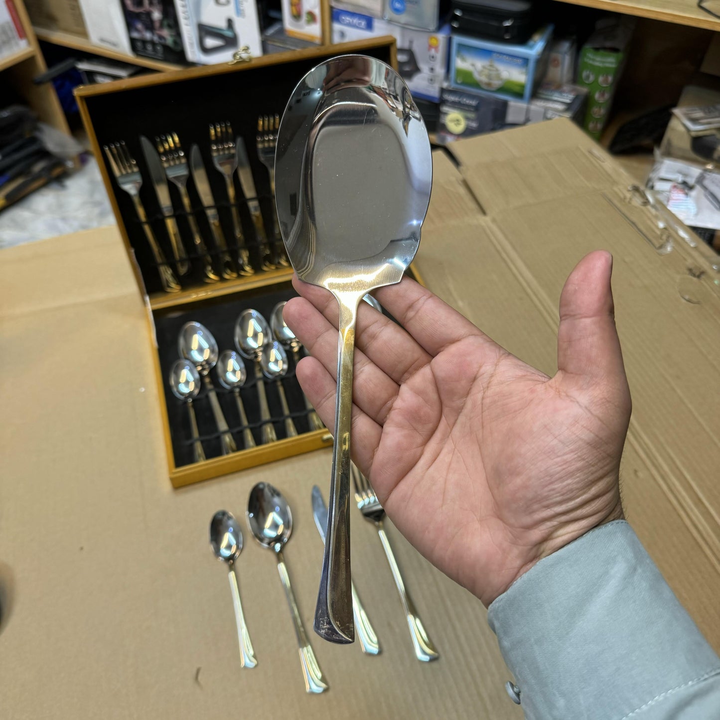 Lot Imported AYD 26 Piece Cutlery Set with Gift Packing
