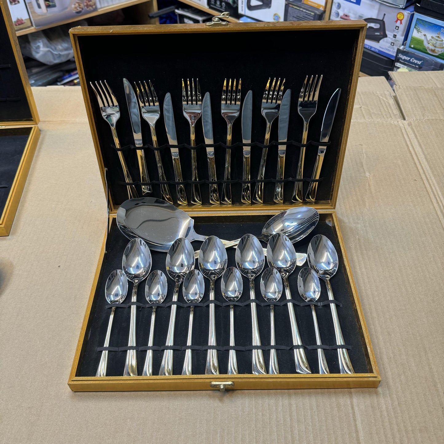 Lot Imported AYD 26 Piece Cutlery Set with Gift Packing