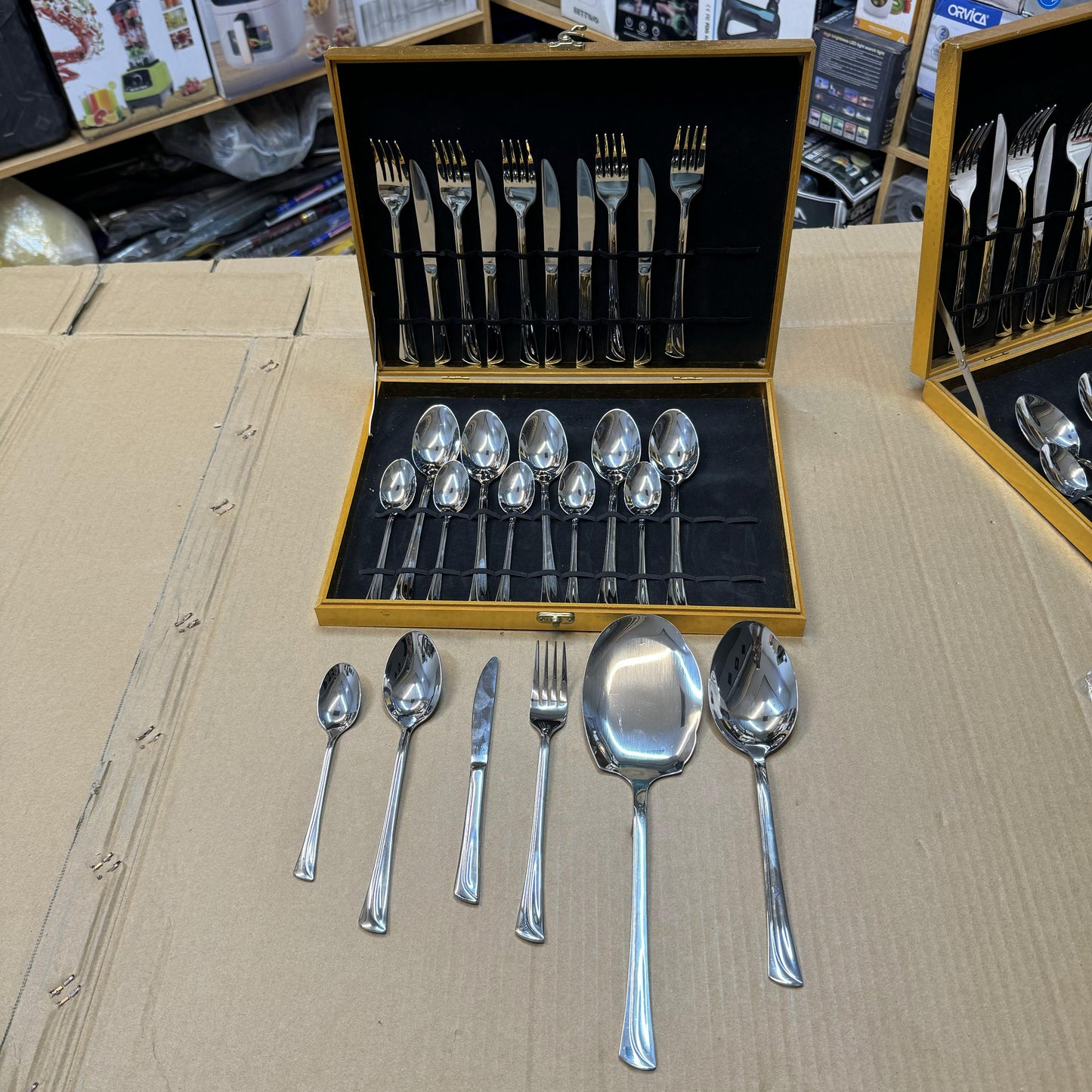 Lot Imported AYD 26 Piece Cutlery Set with Gift Packing