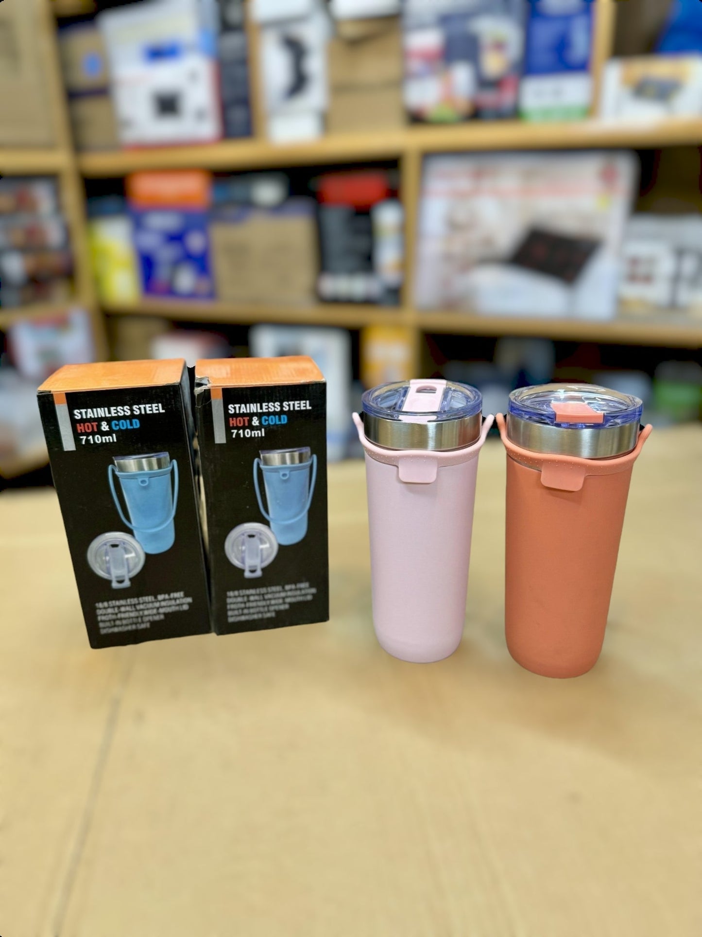 Lot Imported 710ml Pink & Orange Tumbler