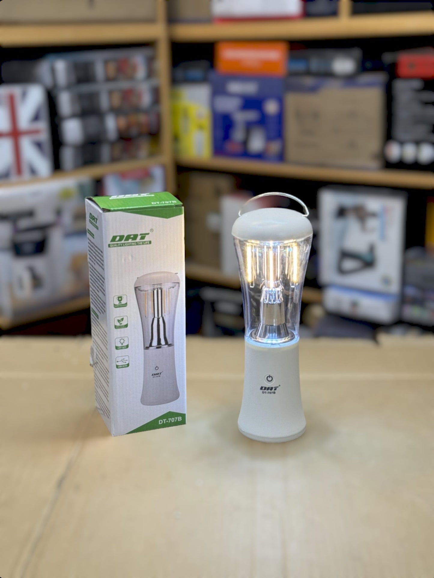 Lot Imported DAT Rechargeable Lantern