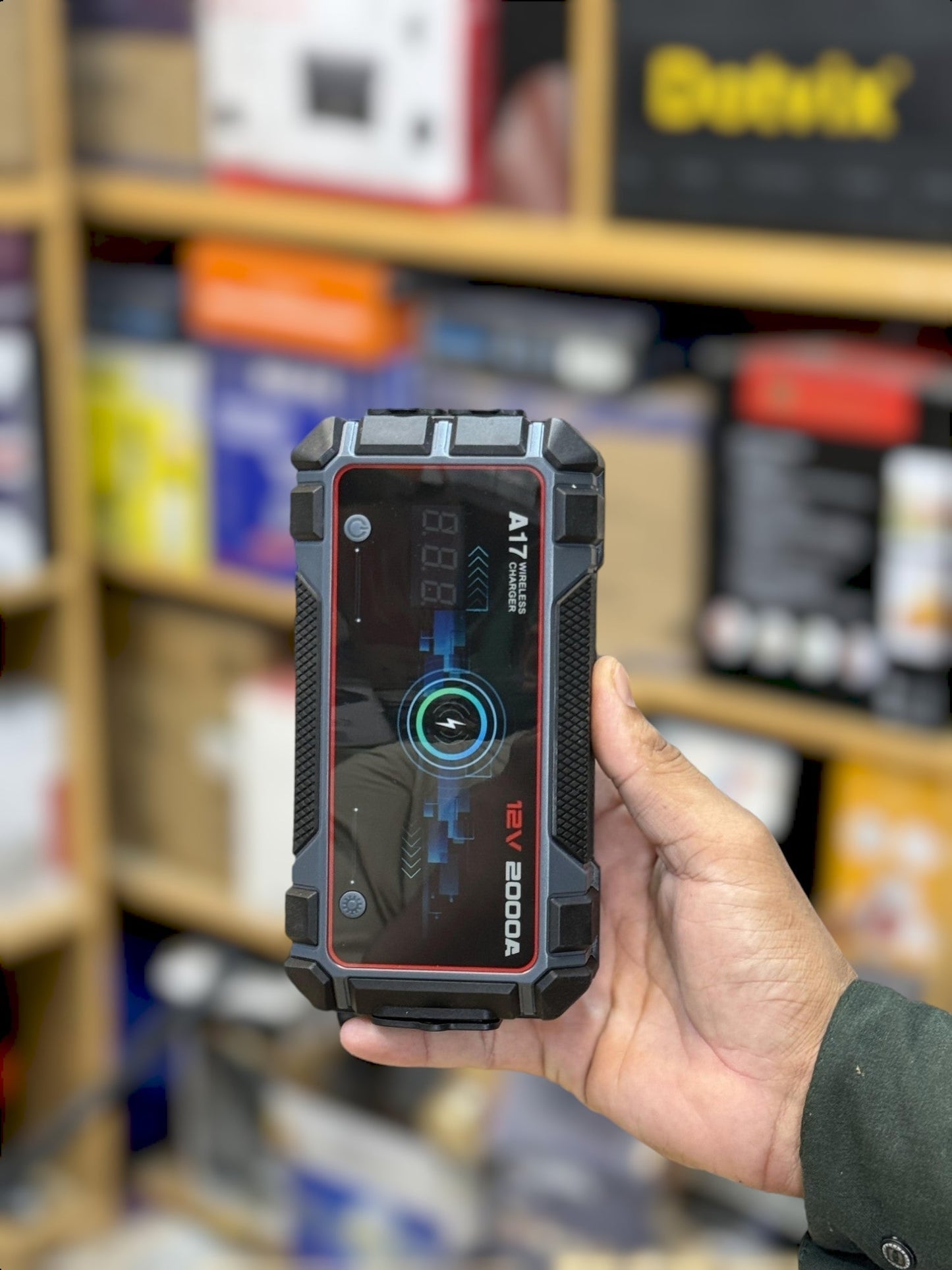 Lot Imported Car Jump Starter & Wireless Charging Powerbank