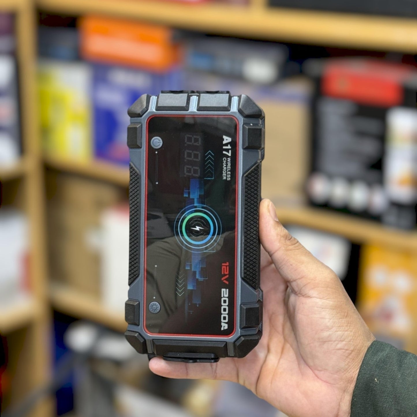 Lot Imported Car Jump Starter & Wireless Charging Powerbank