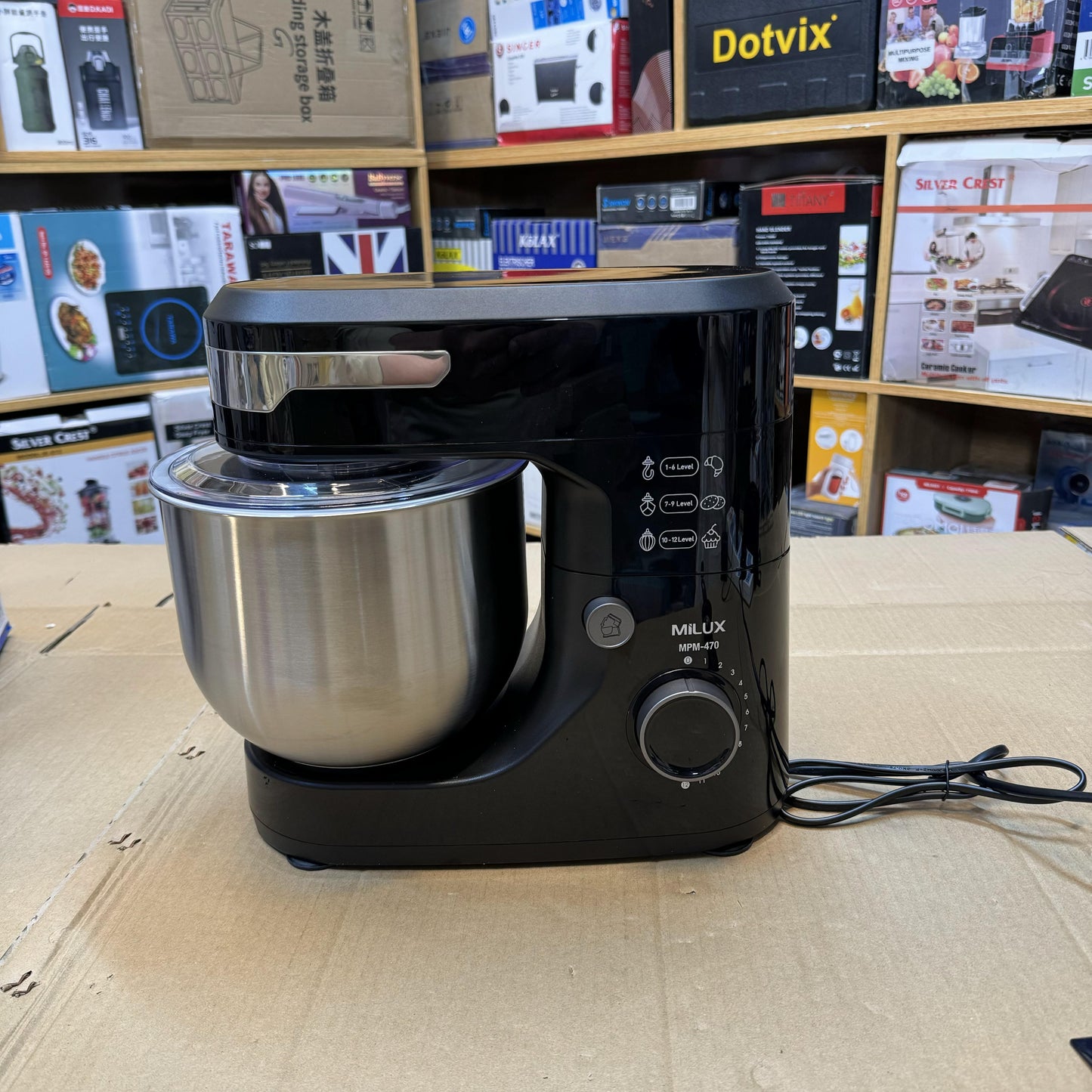 Malaysian Lot Milux 4.7L Professional Stand Mixer - Imported