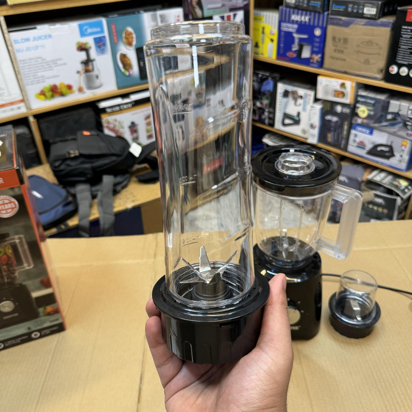 Geepas 3-in-1 Blender GSB44033N | Powerful & Versatile