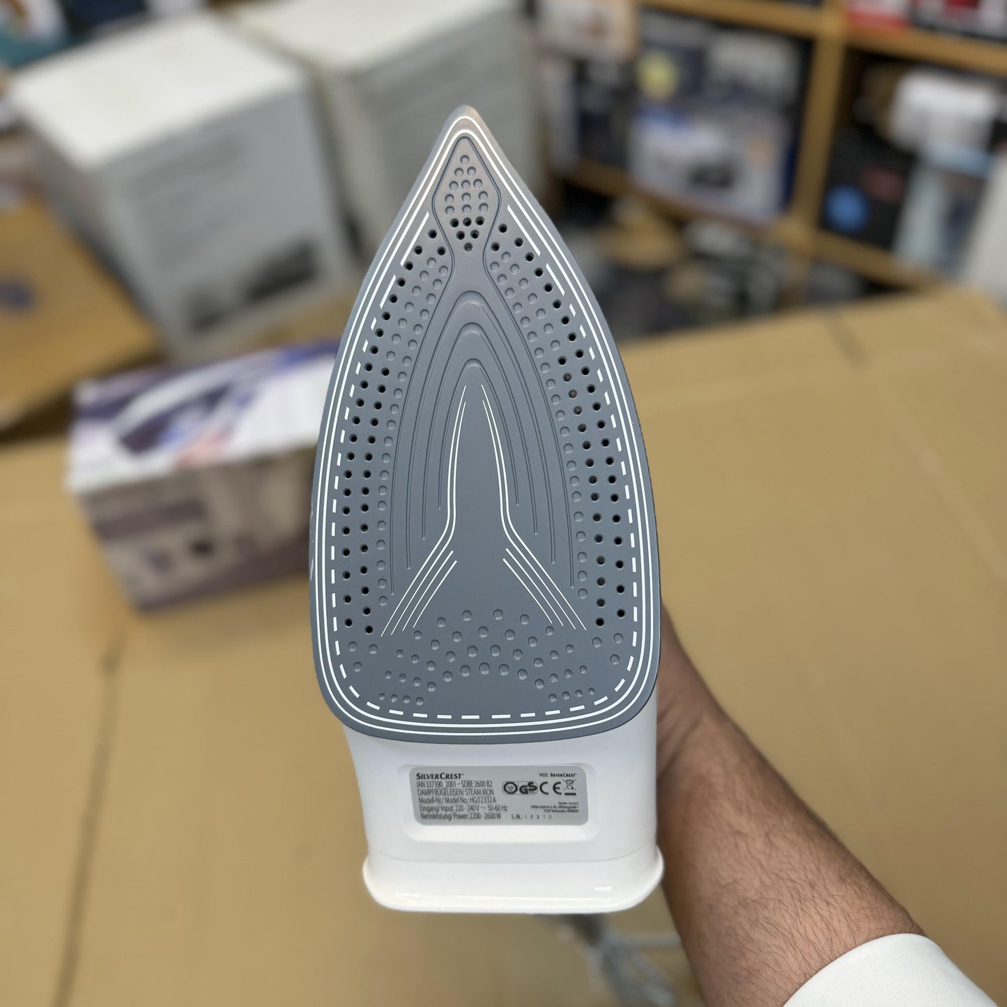 German Silver Crest 2600W Steam Iron | High-Power Steam