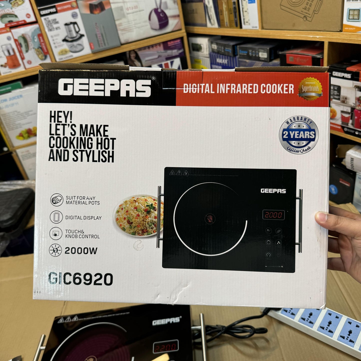 Geepas Digital Infrared Cooker GIC6920