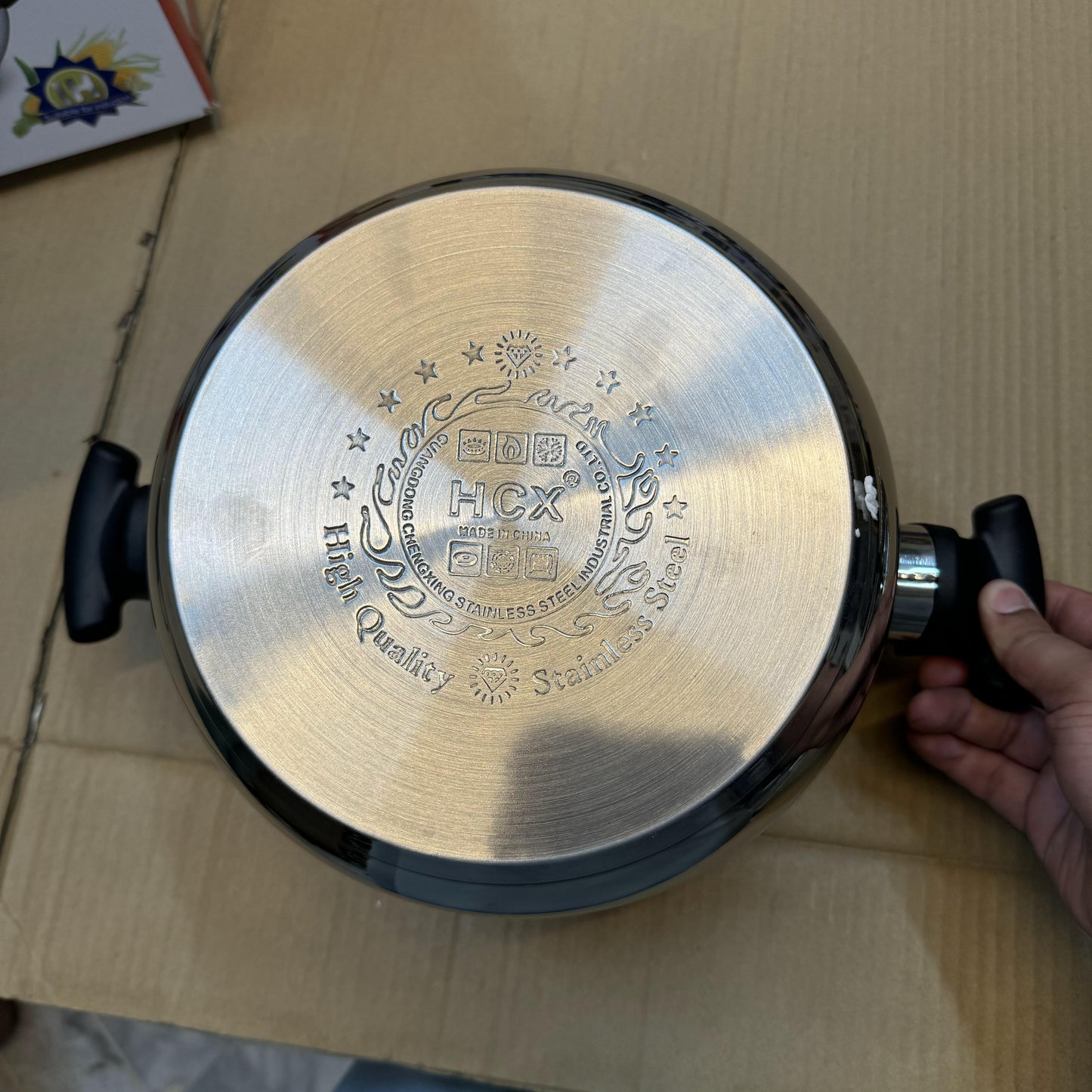 Lot Imported HCX Stainless Steel Pressure Cooker