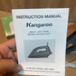 Kangaroo Ceramic Coated Soleplate Automatic Dry Iron 1200W