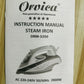 Russian Lot ORVICA Steam Iron 2800W