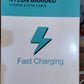 Amazon Lot Imported 6.6ft Nylon Braided Fast Charging Cable