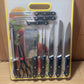 11PCs Knife Set With Cutting Board