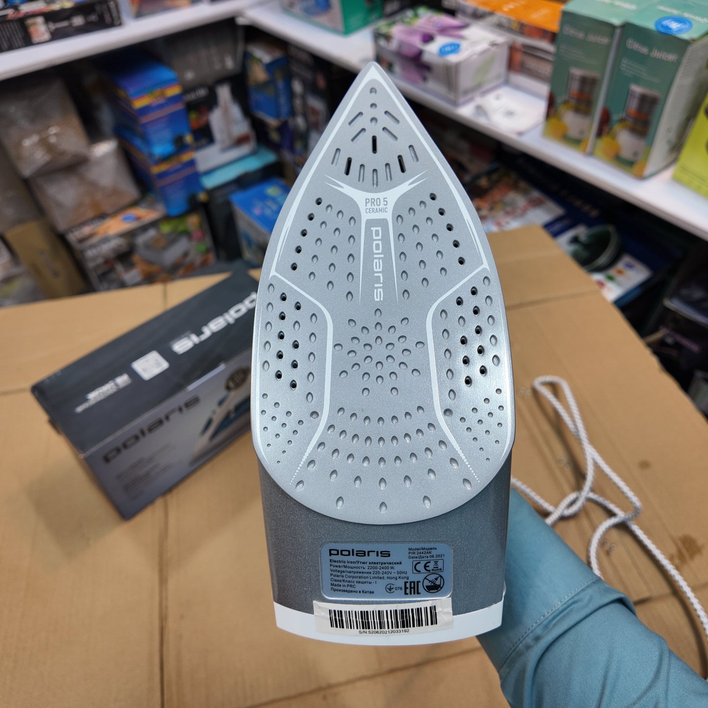 Russian Lot Imported Polaris Steam Iron