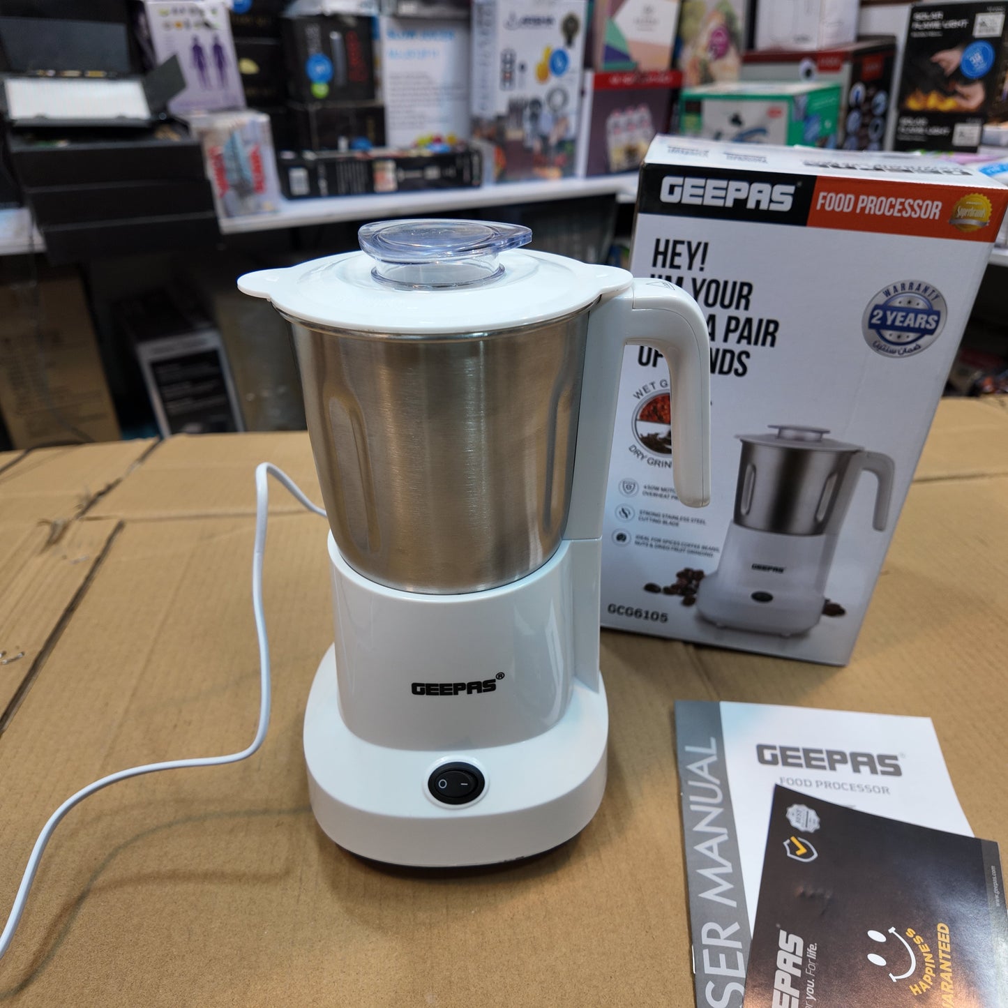Geepas GCG6105 Food Processor – Multi-Function Kitchen Tool