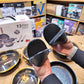 German Lot Imported Bakhshie 13 piece Granite Cookware Set