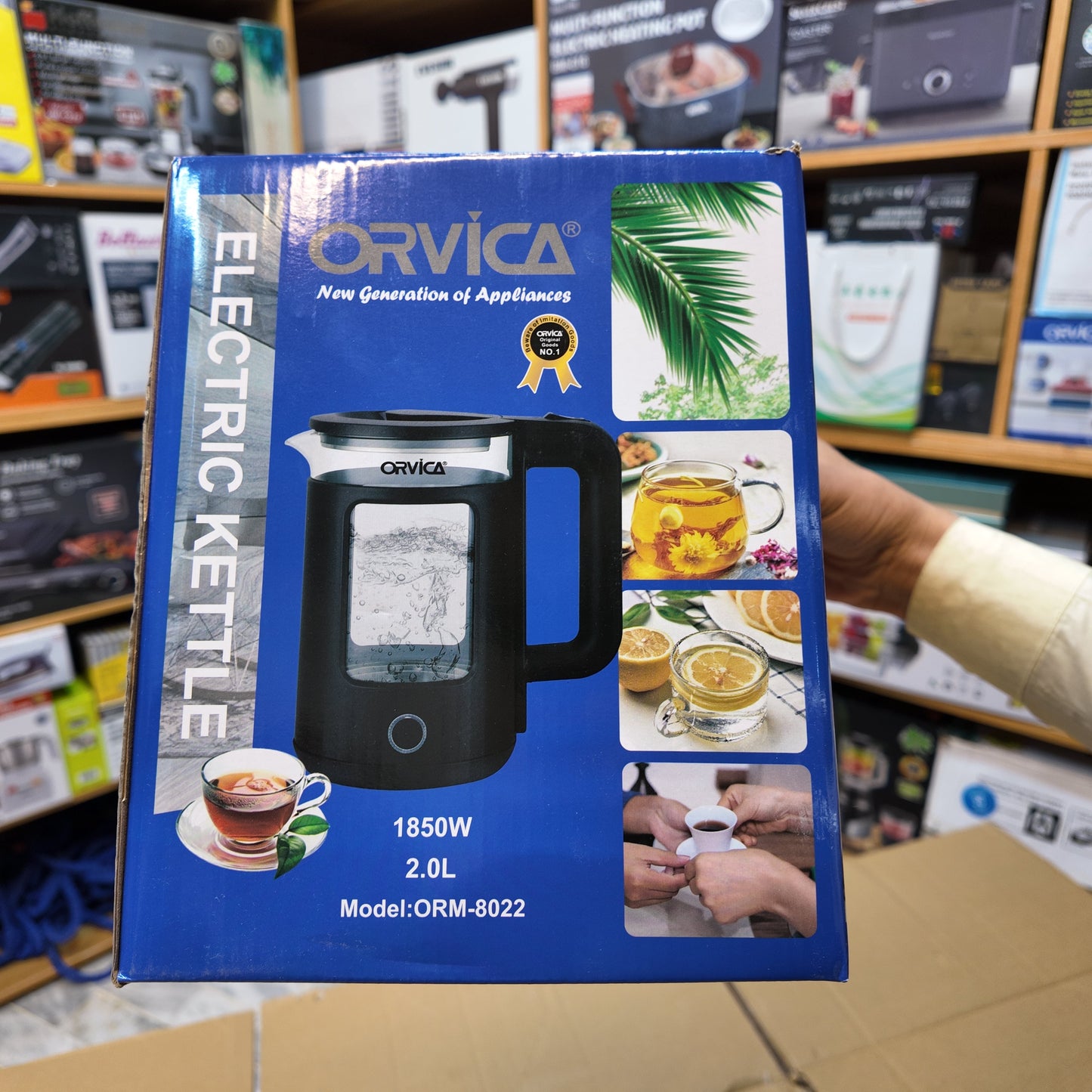 Lot Imported Orvica 2L Electric Kettle