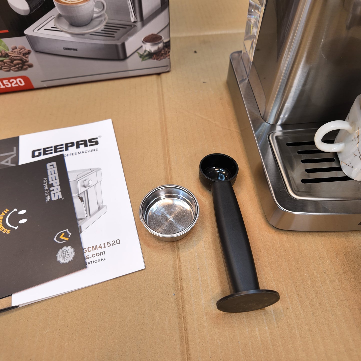 Geepas Espresso Coffee machine GCM41520
