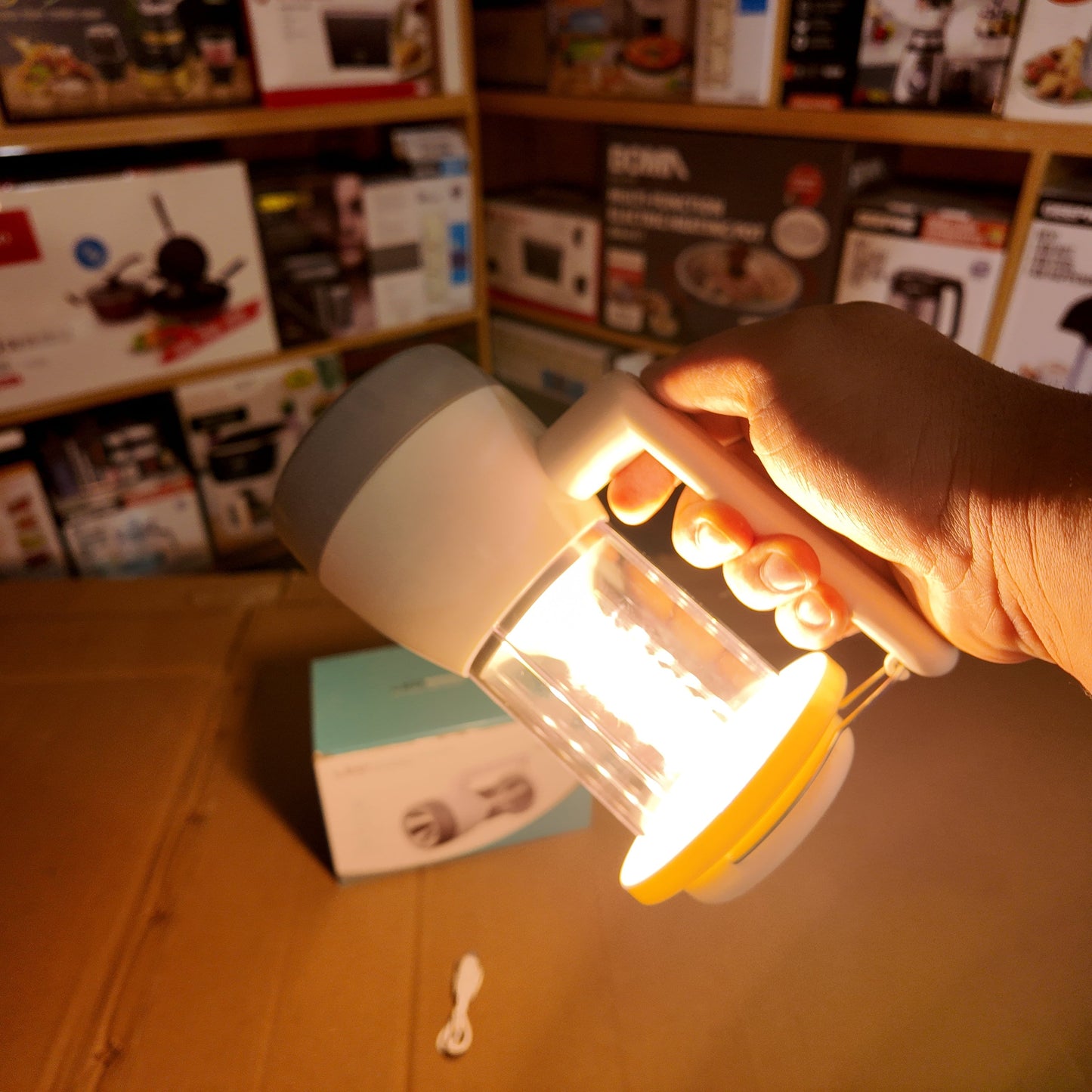 Lot Imported Working White led Flashlight & Warm Led Lamp