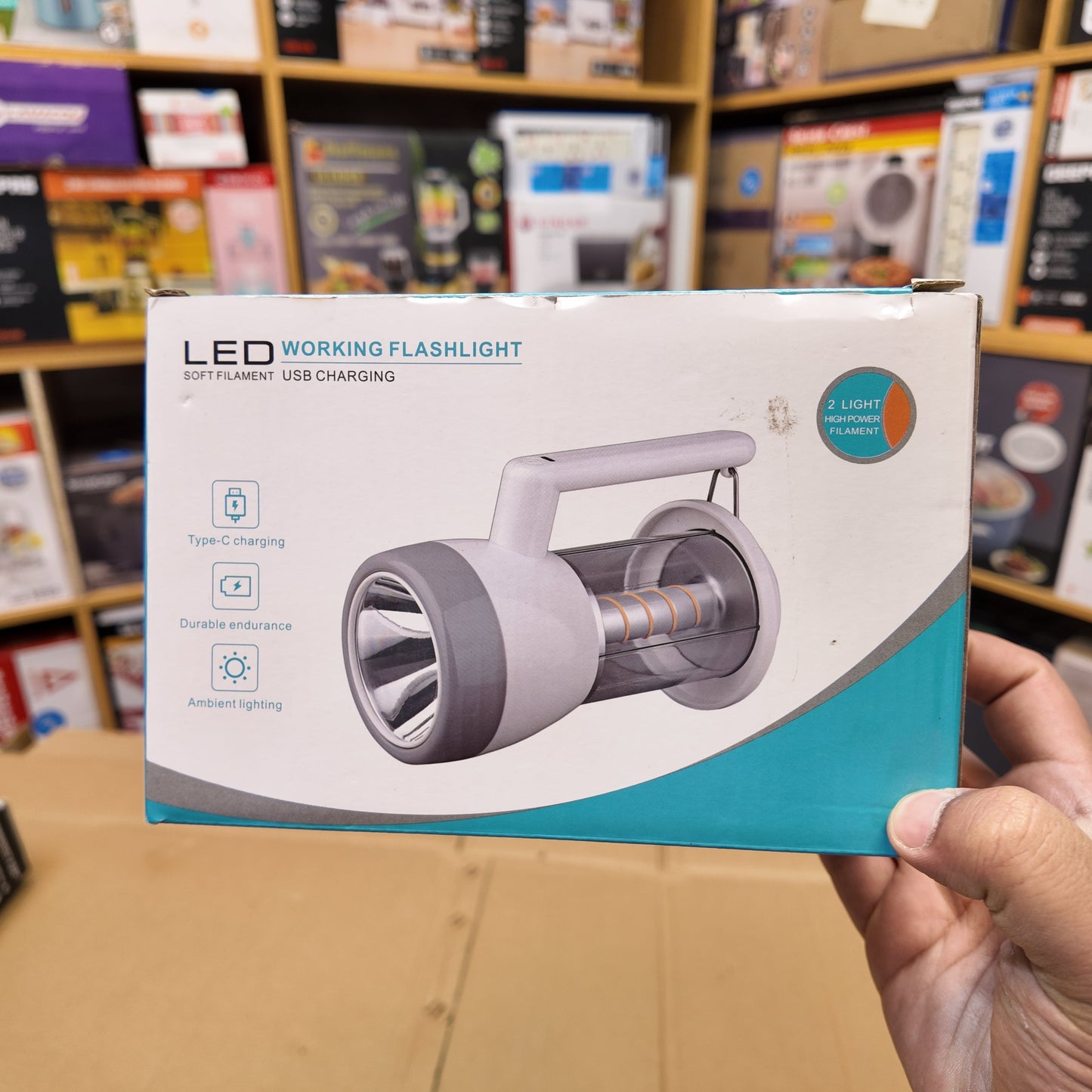 Lot Imported Working White led Flashlight & Warm Led Lamp
