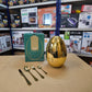 Lot Imported 24 Piece Cutlery Set with Egg Stand