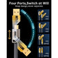 4-in-1 Fast Charging Data Cable (Pack Of 2)
