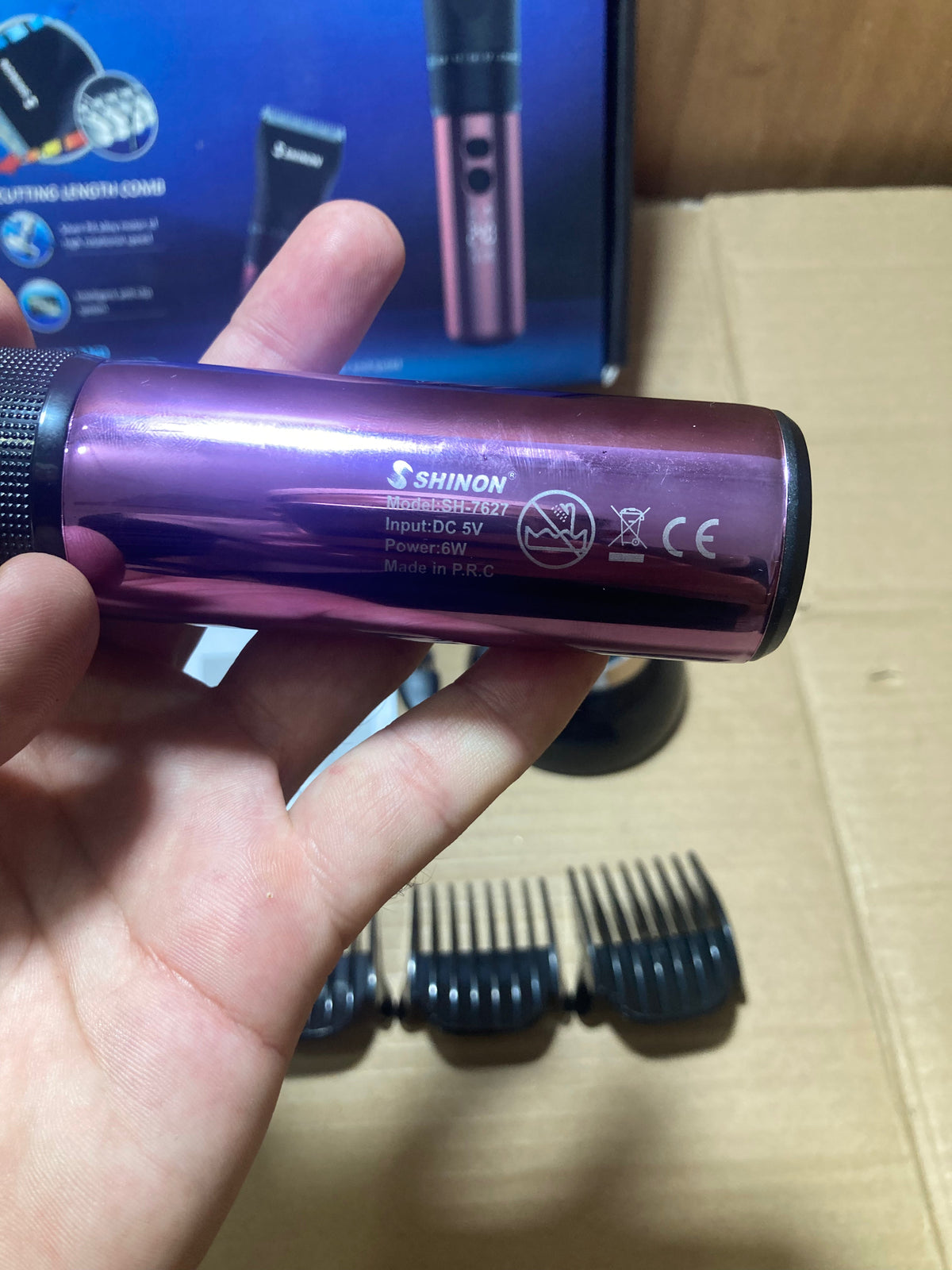 SHINON Japan Professional Hair Trimmer SH-7627