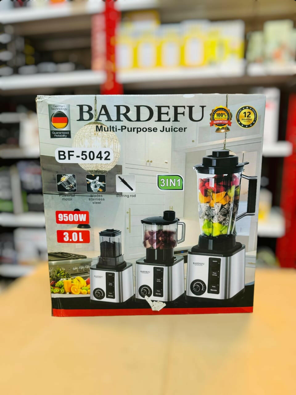 3 in 1 Blender Chopper Grinder – Multi-Purpose Kitchen Tool