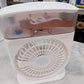 Mini Rechargeable cooling Fan & Humidifier