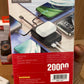 Kamal 20,000mAh Wireless & 3 Built-in Cables Power Bank 25W K25