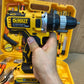 DeWALT Commercial Cordless Powerful Drill Machine 36V Double Batteries