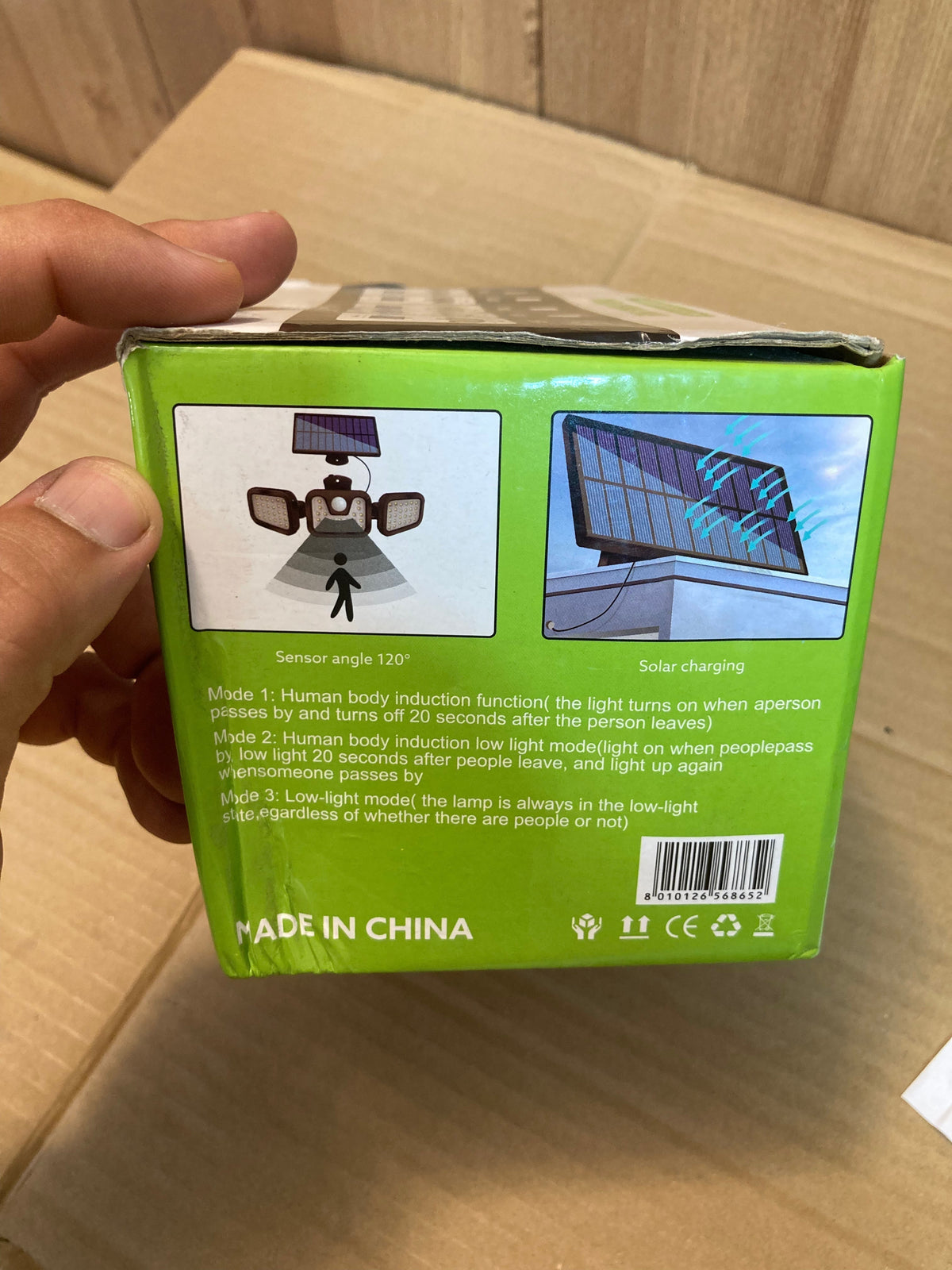 Adjustable Remote Control 3D Solar Light