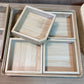 Bamboo Wood Multi Storage Dry Fruit Serving Tray